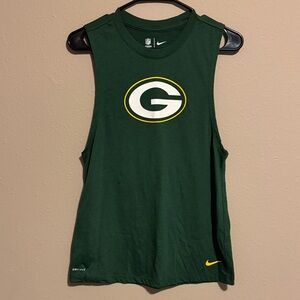 Nike Green Bay Packers Muscle Tank - Women’s